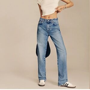 Reformation Val 90s Mid Rise Straight Jeans
